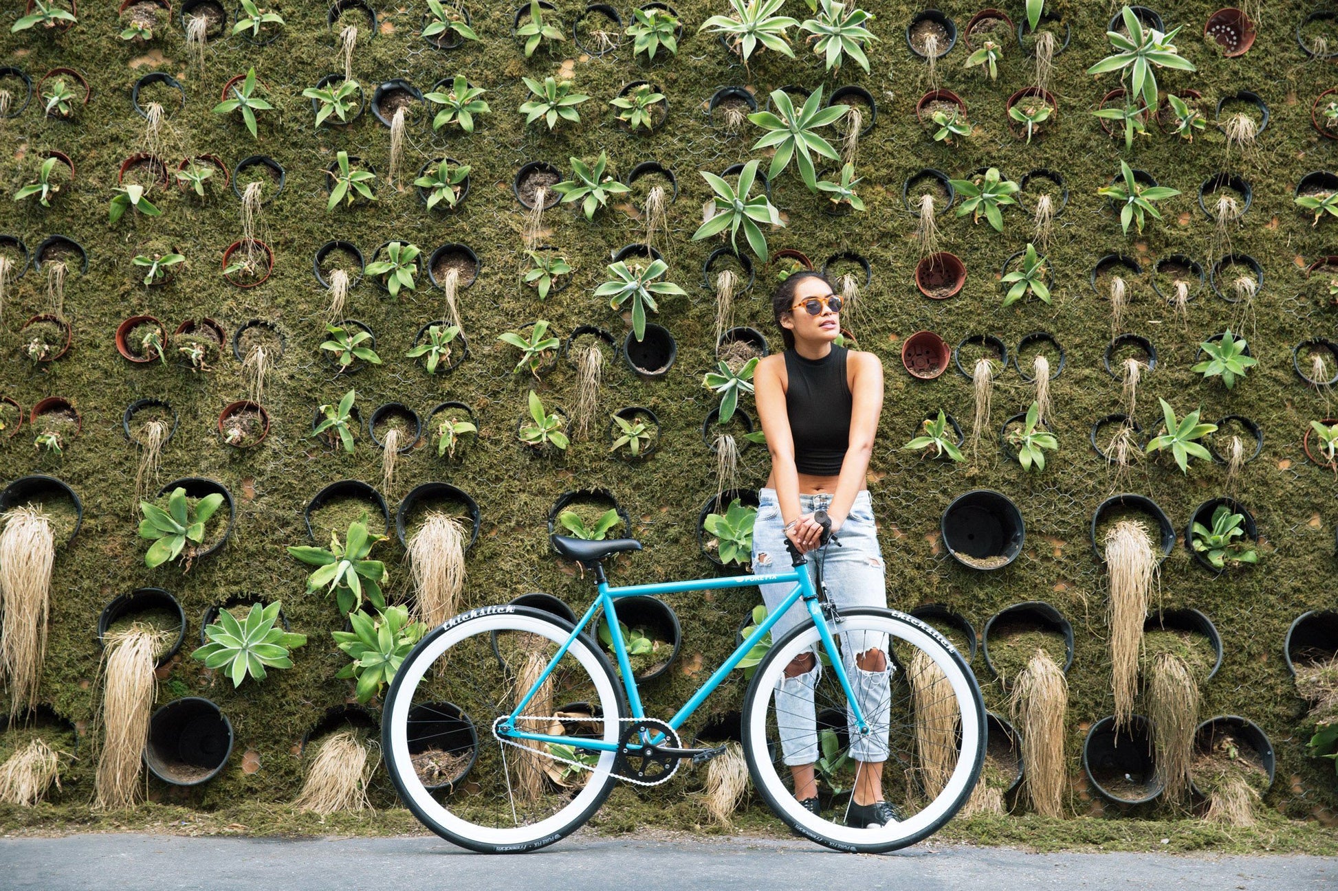 Girl With Bike