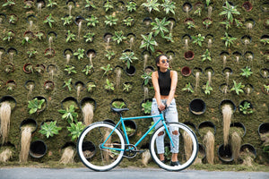 Girl With Bike